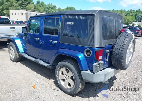 2009 Jeep Wrangler Unlimited Sahara из США, поврежденный, VIN 1J8GA59199L729543